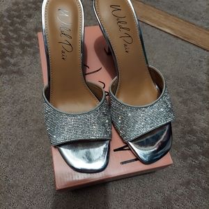 WildPair Crystal high heels
